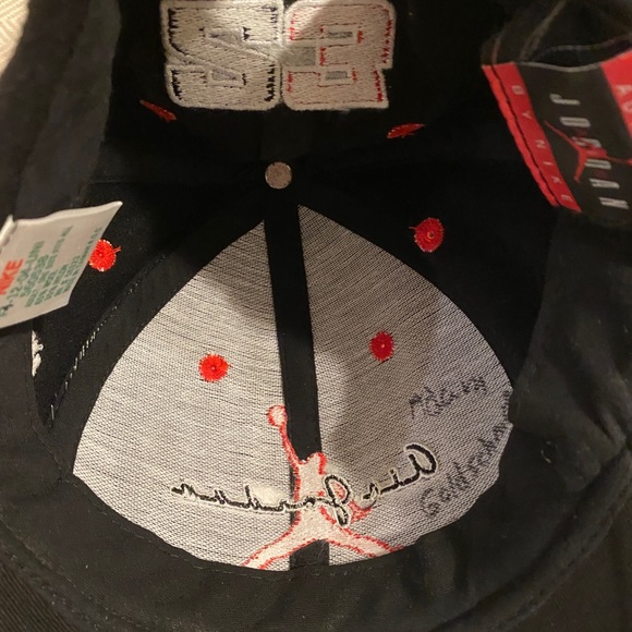 Vintage 90’s Nike Air Jordan Jump Man Script Strapback 23 Logo Hat - Picture 9 of 11